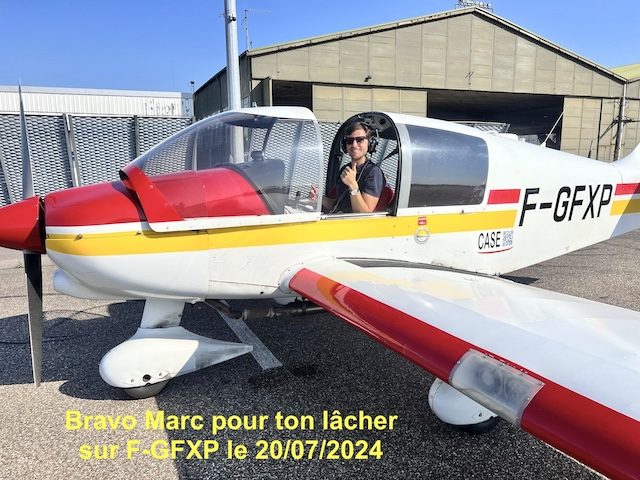 Bravo Marc pour ton lâcher sur F-GFXP le 20/07/2024