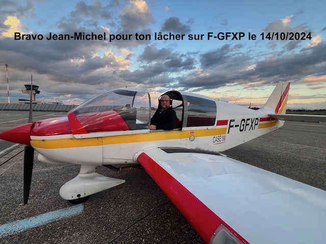 Bravo Jean-Michel pour ton lâcher sur F-GFXP le 14/10/2024